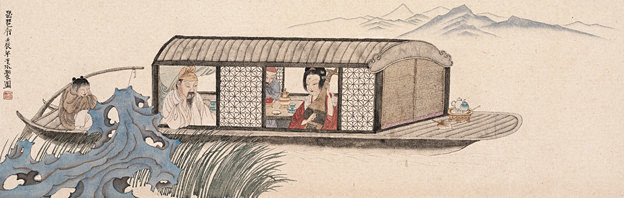 于水国画人物欣赏 - 李梨 - 李梨