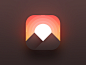 Figmage App Icon 应用程序图标 创意工具 figma 插件图标插图图片图像图标徽标媒体极简主义山脉 pixelmator 占位符太阳日落 ui unity 插件 unity3d