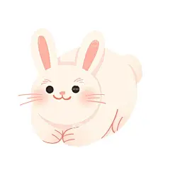 小兔子  - 源文件下载【酷图网】小兔子,兔子,小白兔,兔子插画,兔年,