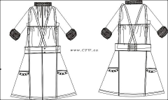 Ertongdejia采集到礼服设计手稿