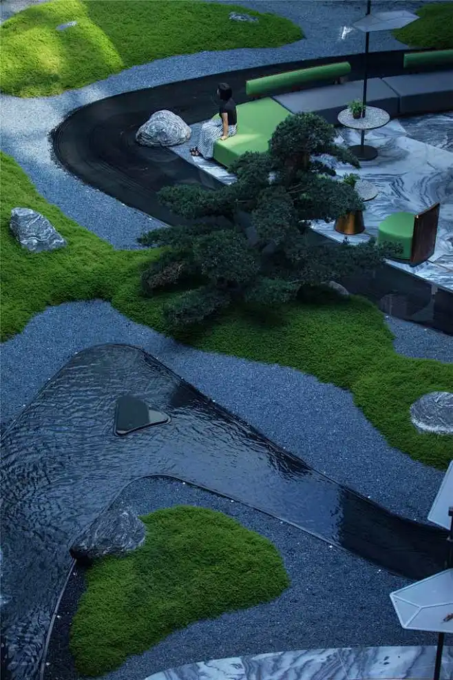 新希望·D10天府 / Zinialand Design 致澜景观 : 致澜景观：新希望·D10天府项目位于成都东大街，毗邻春熙路太古里，空间 ...