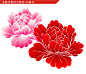 格式：cdr
文件名：56889
关键字国花牡丹粉色红色