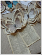 利用废旧书籍DIY稀奇古怪的家居装饰品-创意生活,手工制作╭★肉丁网