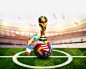 2018世界杯 免费下载 页面网页 平面电商 创意素材