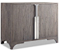 Palmer Two Door Accent Chest  45"w x 21"d x 35"h: 
