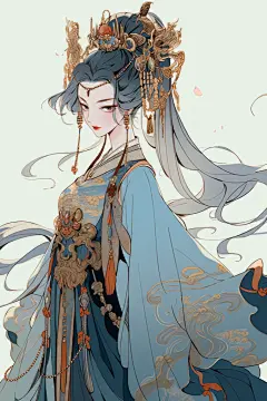 非物质文化遗产传统戏剧角色人物元素插画