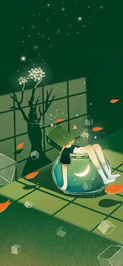 昶安雨落采集到素锦