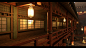 Feudal Japan Monastery - Artstation Challenge - UE4, Daniel Harris : My entry for the Feudal Japan Artstation challenge. The scene was rendered in UE4 using dynamic lighting and a majority of the materials were created using Substance Designer/Painter. Th