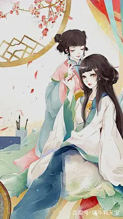 唯美古风壁纸 ｜ 犹记当初，你回眸莞尔，一笑倾城百日香