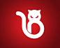 以【猫】为主题元素的创意logo设计集锦_设计源_新浪博客 #采集大赛#