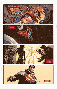 j漫画新52超人神奇女侠