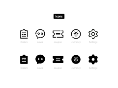 朴义采集到icon 图标 ui #参考