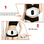 Massage Belt Fitness Vibration Fitness Massager Household Machine Kneading Instrument Fat Remove Shaker Abdominal Muscle Trainer 2023 - AU $22.49
