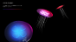 Aurita (Jellyfish Lighting) : The Aurita, inspired from the moon jellyfish is a floor lamp that enhances the ambient lighting in a room. The LED's inside the dome shaped like structure amplifies the light giving out an illusion of light emitting from the 