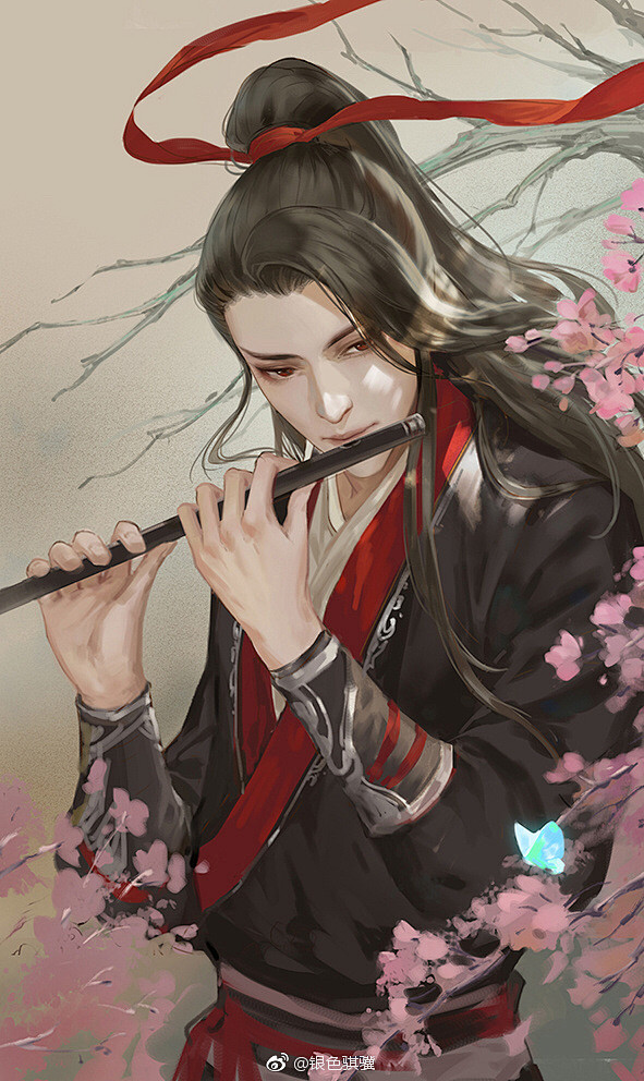 魔道祖师·魏无羡  银色骐骥/绘