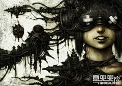 一组黑暗系插画作品 - 插画 - 意兜兜 - 专注于LOMO,设计,摄影,素材,唯美图片的收藏及原创，为广大网友提供一个唯美的家！