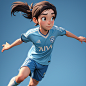 00060-3206153296-disney pixar 3d animation character of soccer player  , looking at viewer, blue background, simple background, closed mouth, kkw