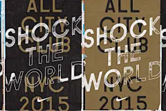 Nike Shock The World 耐克品牌海报设计-古田路9号-品牌创意/版权保护平台