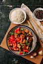 Chicken with Black Beans