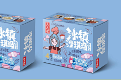 小命岛采集到包装-卡通风格