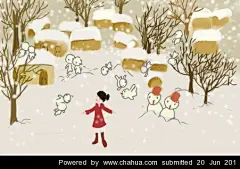 童心童梦的插画画廊展厅