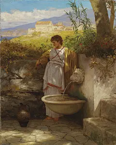 Henryk_Siemiradzki_(workshop)_Am_Brunnen.jpg (3961×4927)