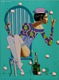 SLAVA FOKK 绘画艺术欣赏 | 苏打苏塔设计量贩铺 - sudasuta.com - 每日分享创意灵感！
