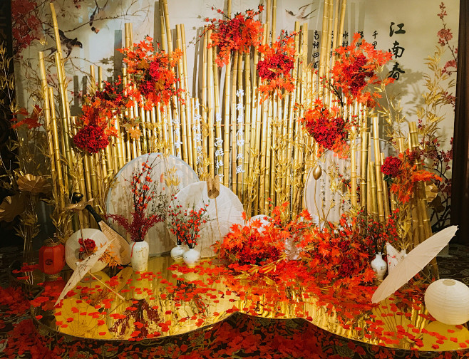 古风…中式婚礼布景