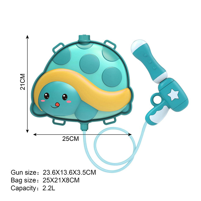 儿童玩具背包水枪2021新款水抽动物企鹅...