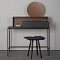 [MannMade London] Battersea collection, Rozel dressing table, dark, £885