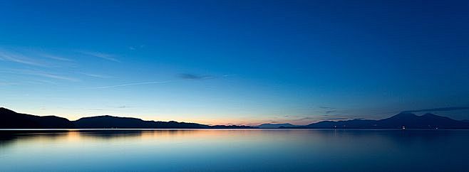 梦幻,大海,远山,蓝色美景,海报banner,文艺,小清新,简约图库,png图片,