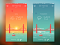 What the heck is the story with weather apps? — Medium : Weather App inspiration via Muzli