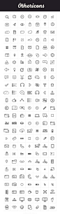 Othericons - 207 Free Outline Icons: 