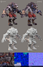 Varag, Philemon Belhomme : This is Varag, wild wolfman, the fourth one of the Heroes team on Darksburg!
Still done under the Art direction of Jeremy Vitry with his splendid artworks! 
https://www.artstation.com/artwork/W22a12
Rigging / Trailer Animations