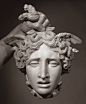 各种艺术版本里的美杜莎【1. Medusa by Michelangelo Merisi da Caravaggio, 1597】【2. Medusa by Gian Lorenzo Bernini, 1630】【3. The Head of Medusa by Peter Paul Rubens, 1618】【10. Detail from Perseus with the Head of Medusa by Antonio Canova, c.1804】【5. The Head of Medusa o