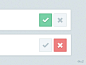 Dribbble - Toggle Controls by Daniela Alves