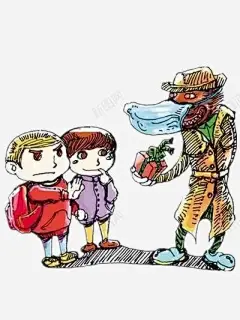狼的欺骗 创意素材