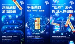 复合植物酵素益生菌粉固体饮料&amp;复合益生菌粉固体饮料-科普海报2-放飞