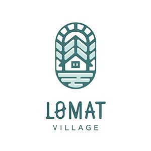 村庄标志图标矢量logo设计素材-花瓣网