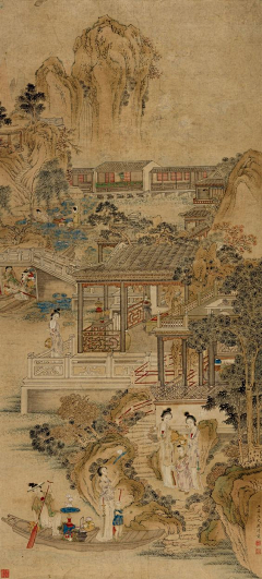 徐先生的太太_Mi尛姐采集到古画参考