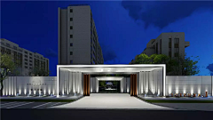景观_黎工采集到展示区 景墙