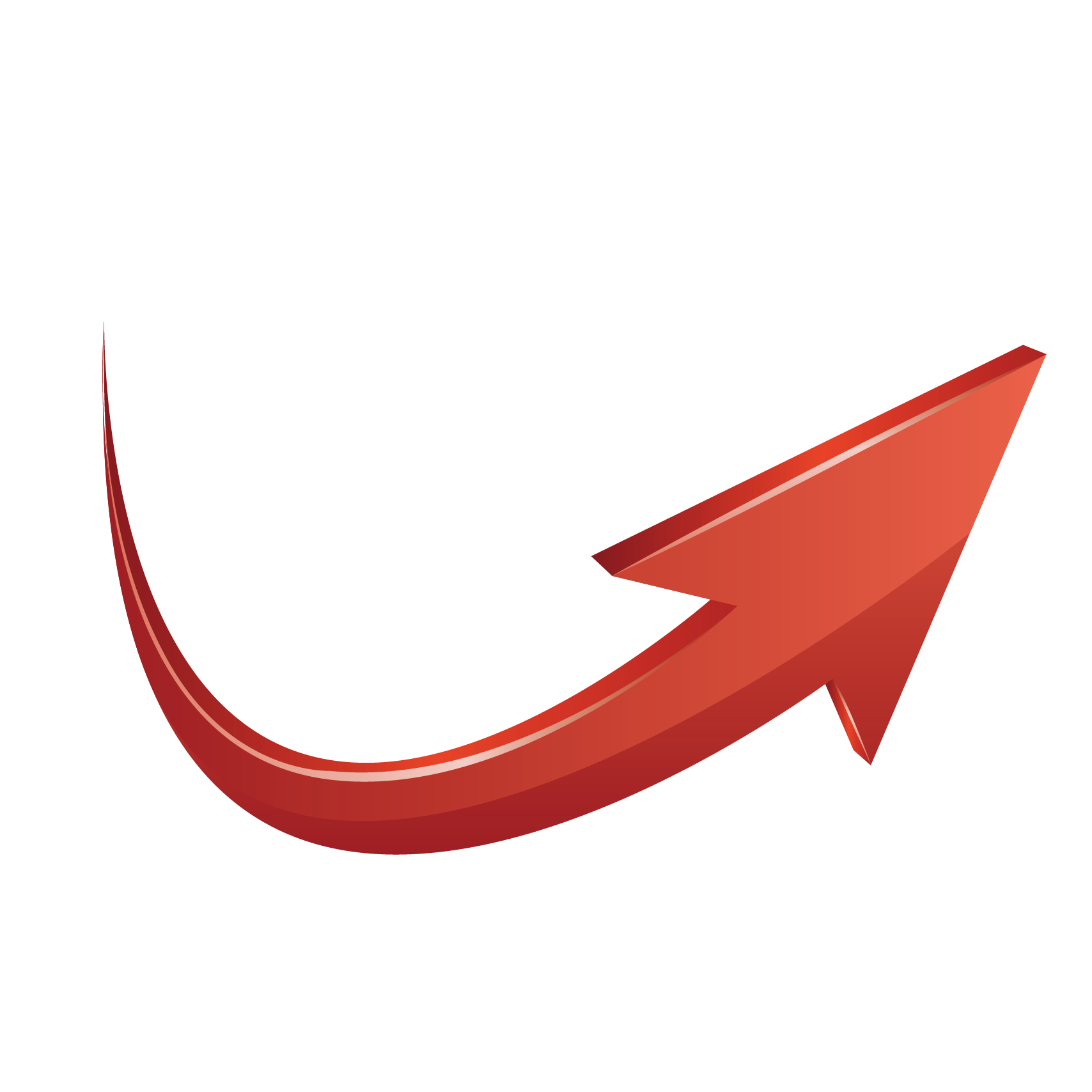 上升箭头指向方向指示立体数据下降左右符号旋转PNG免扣免抠素材