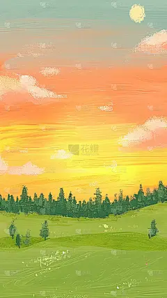 夏至通用夏至场景背景图片素材