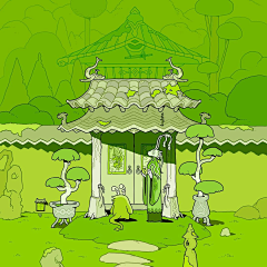 四叶のcake采集到原画素材