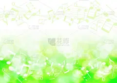 绿色乐谱架