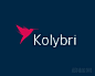 Kolybri蜂鸟logo设计欣赏