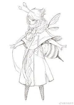 小蜜蜂#人设##oc##原创# ​​​​