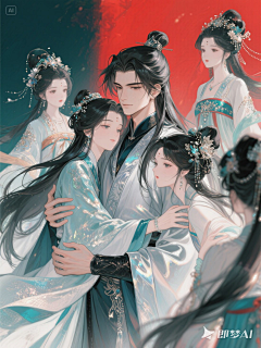 池渊-墨子殇采集到【底图】男频玄幻