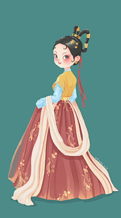 丽·小·蕊采集到小插画