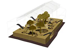 “桌上森林”办公空间 / B.E Architecture : 大受好评！！一个改变维度的木质平台，带来全新的办公体验。